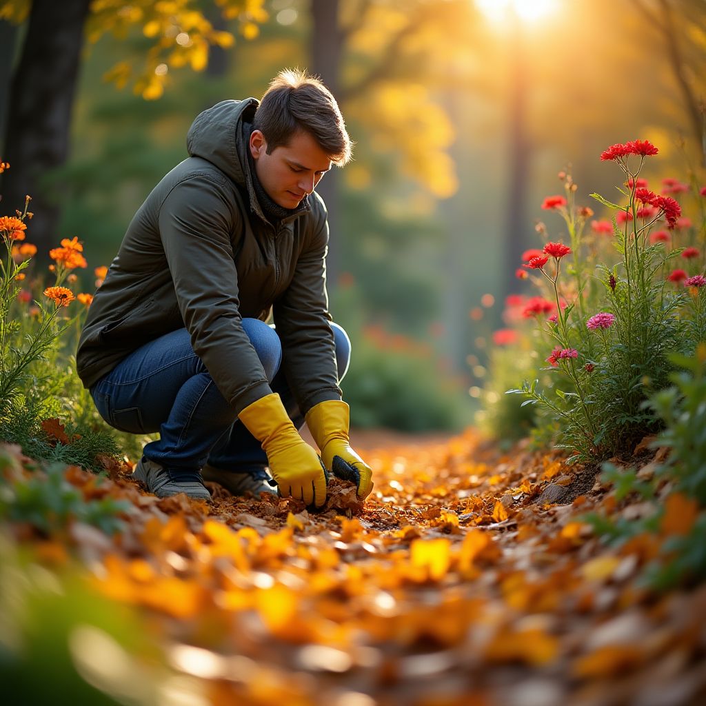 Saisonale Gartenarbeit